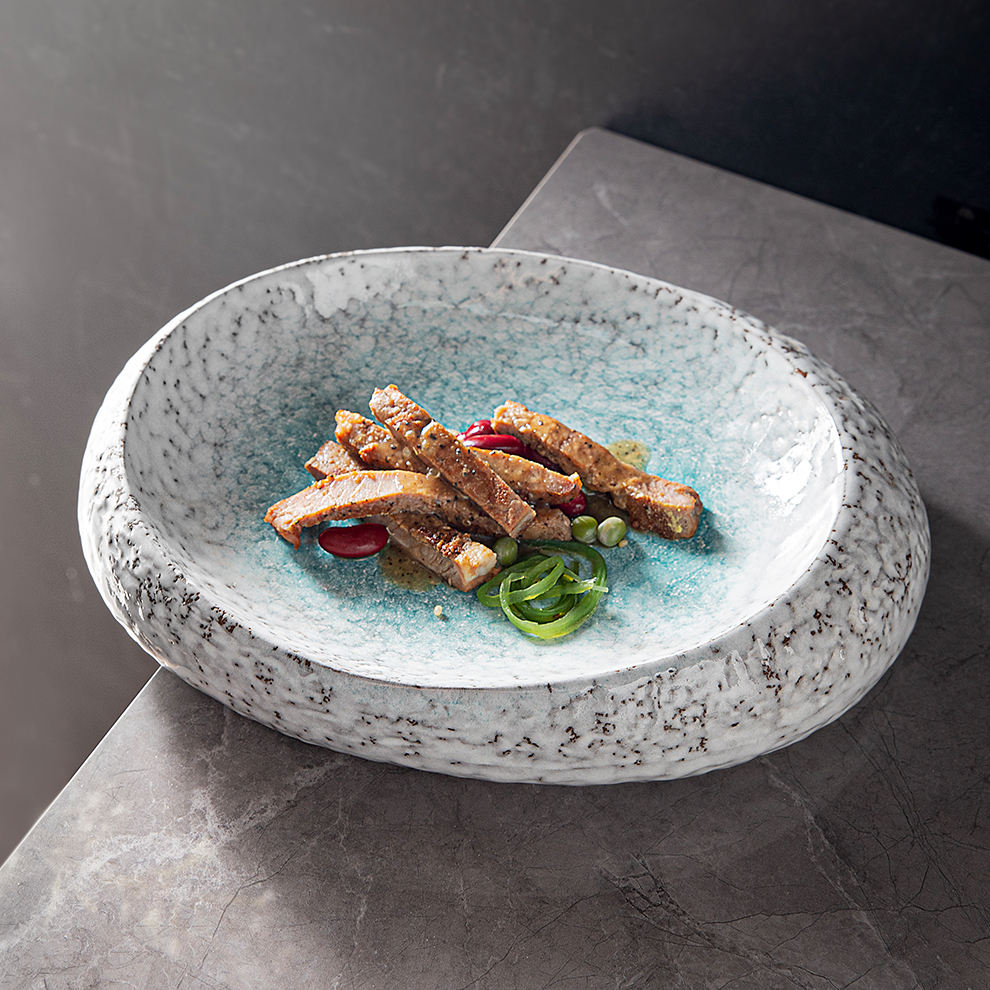 Bronze Lustre Plate