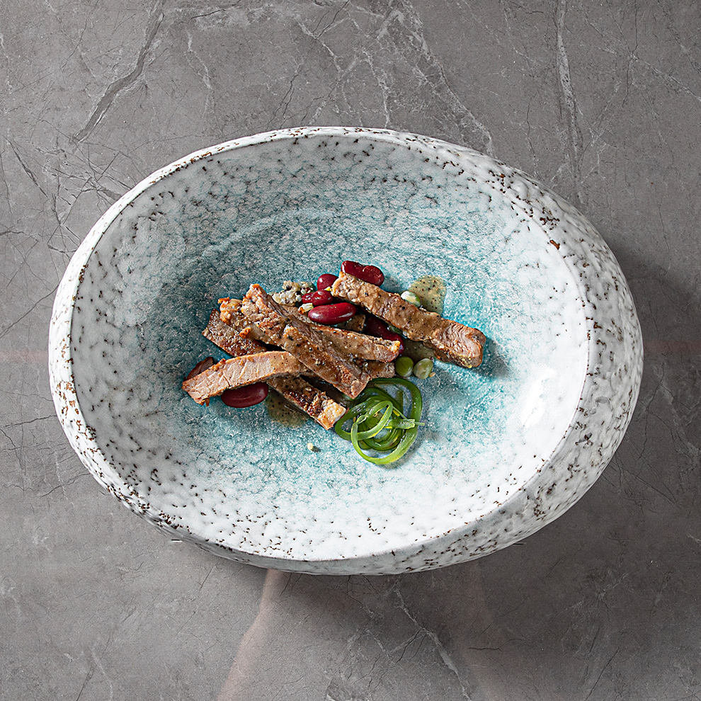 Bronze Lustre Plate